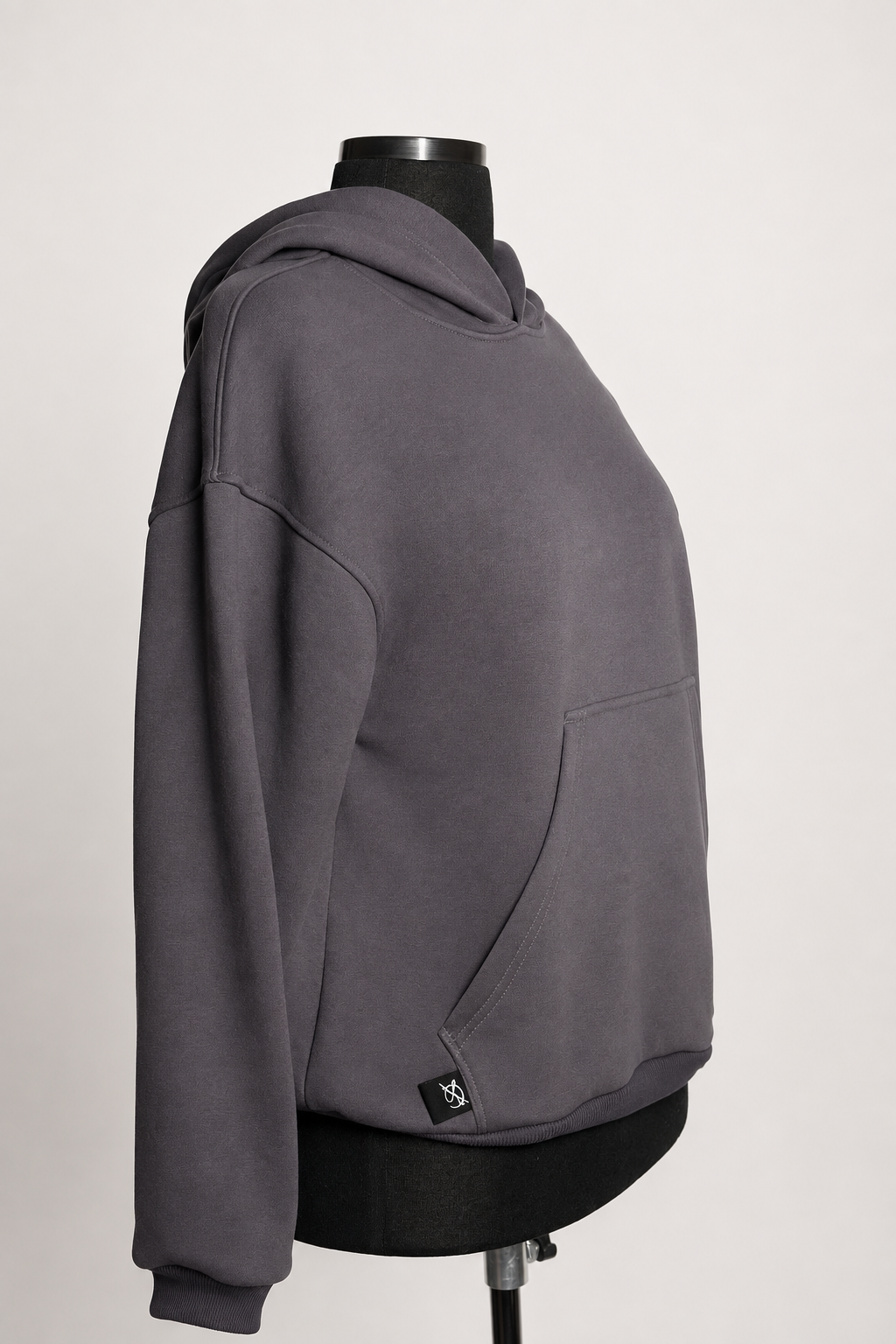 Gray Oversized Hoodie