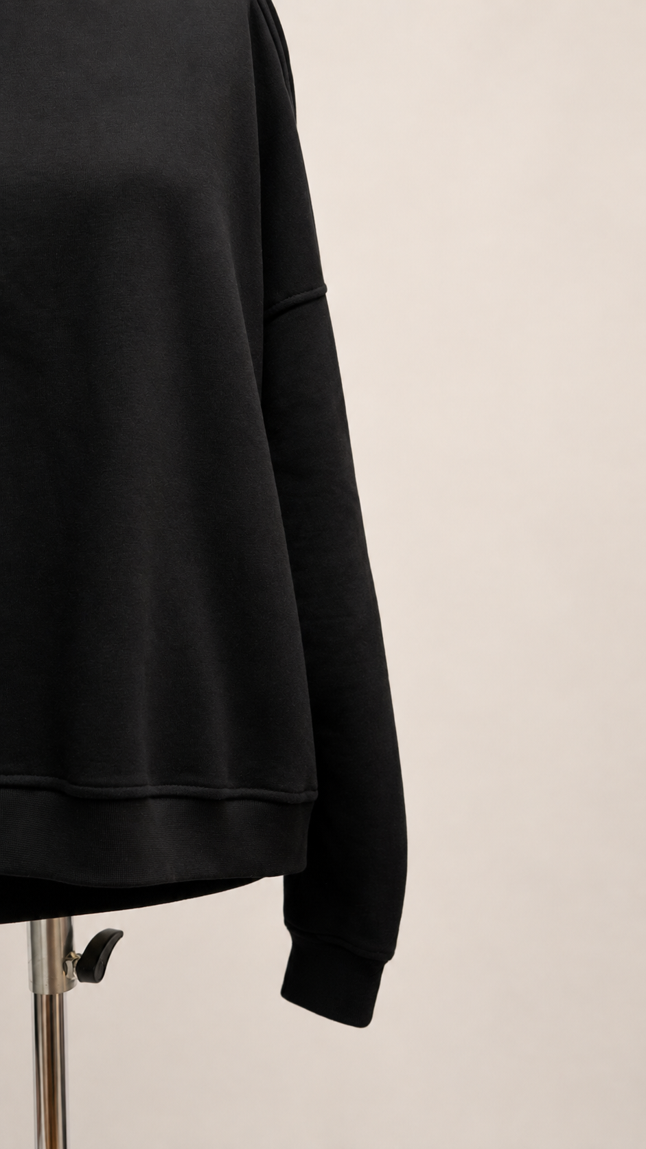 Black Oversized Sweater