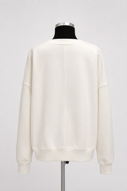 White Oversized Sweater