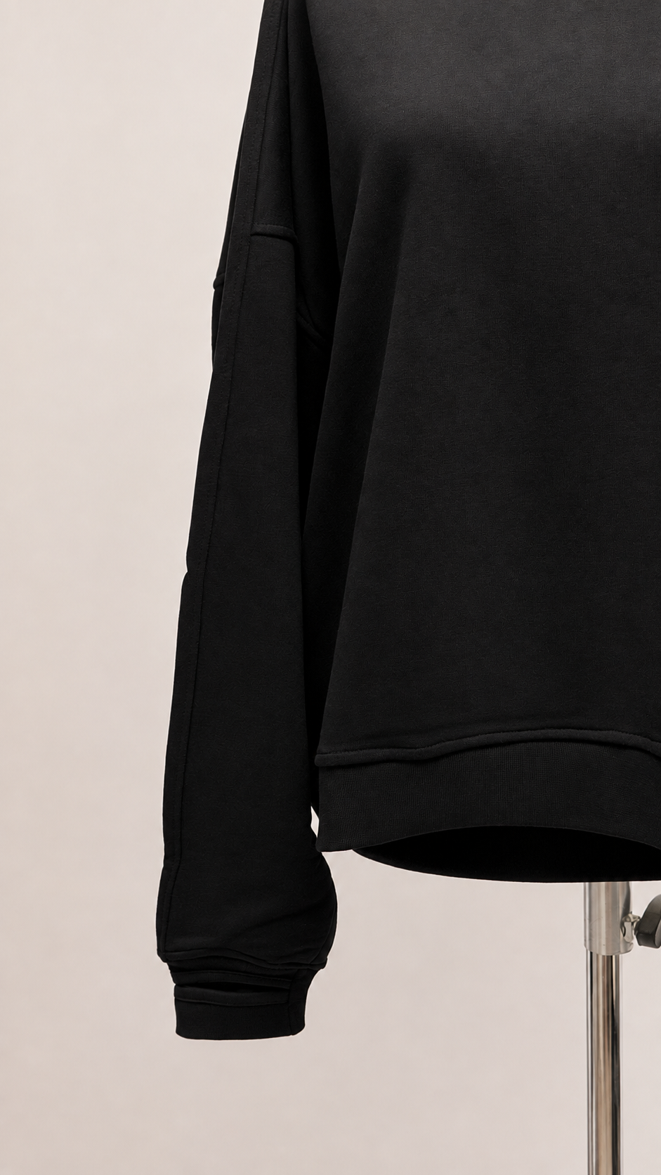 Black Oversized Sweater