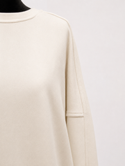 White Oversized Sweater