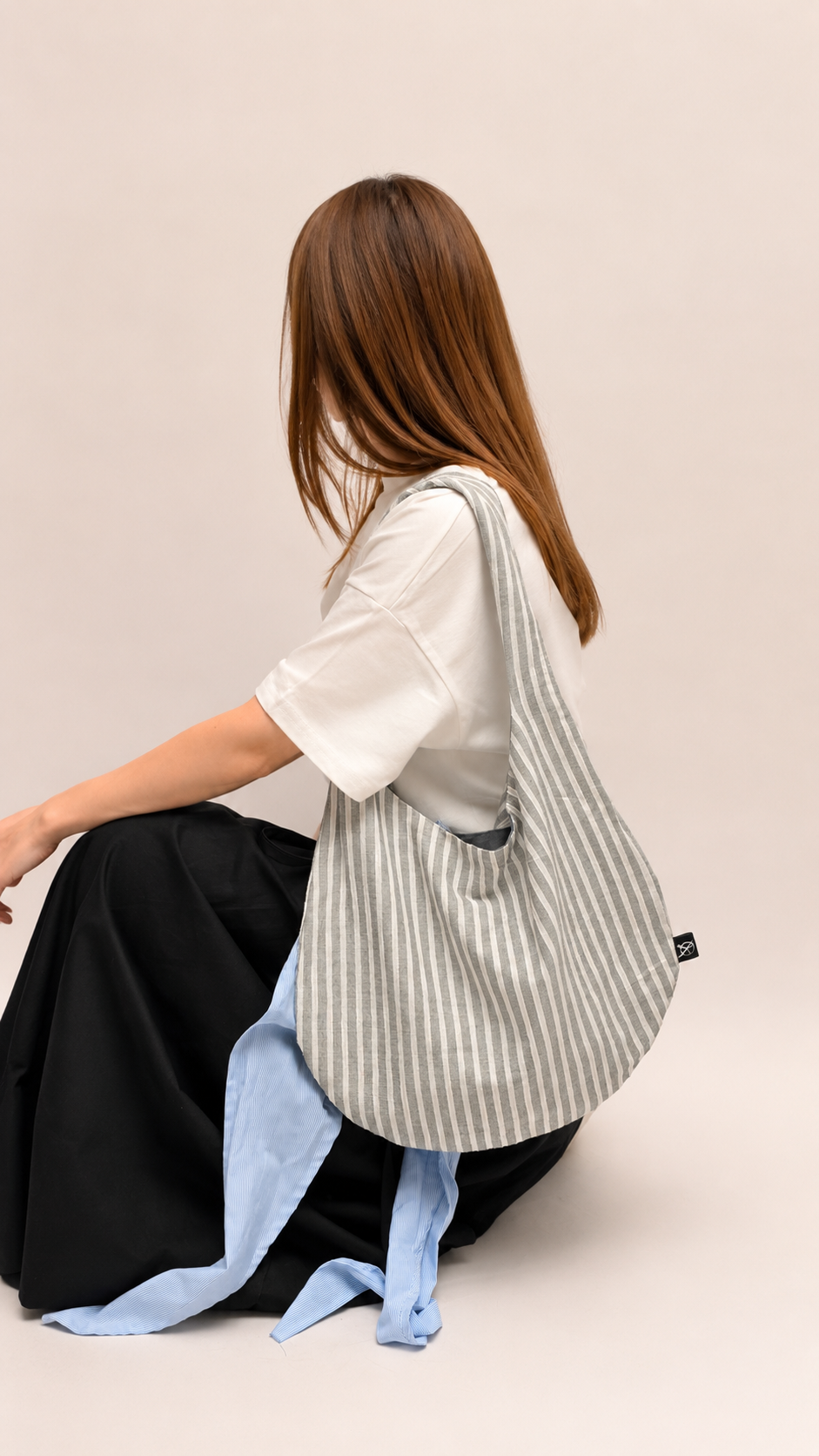 Stripe Handbag