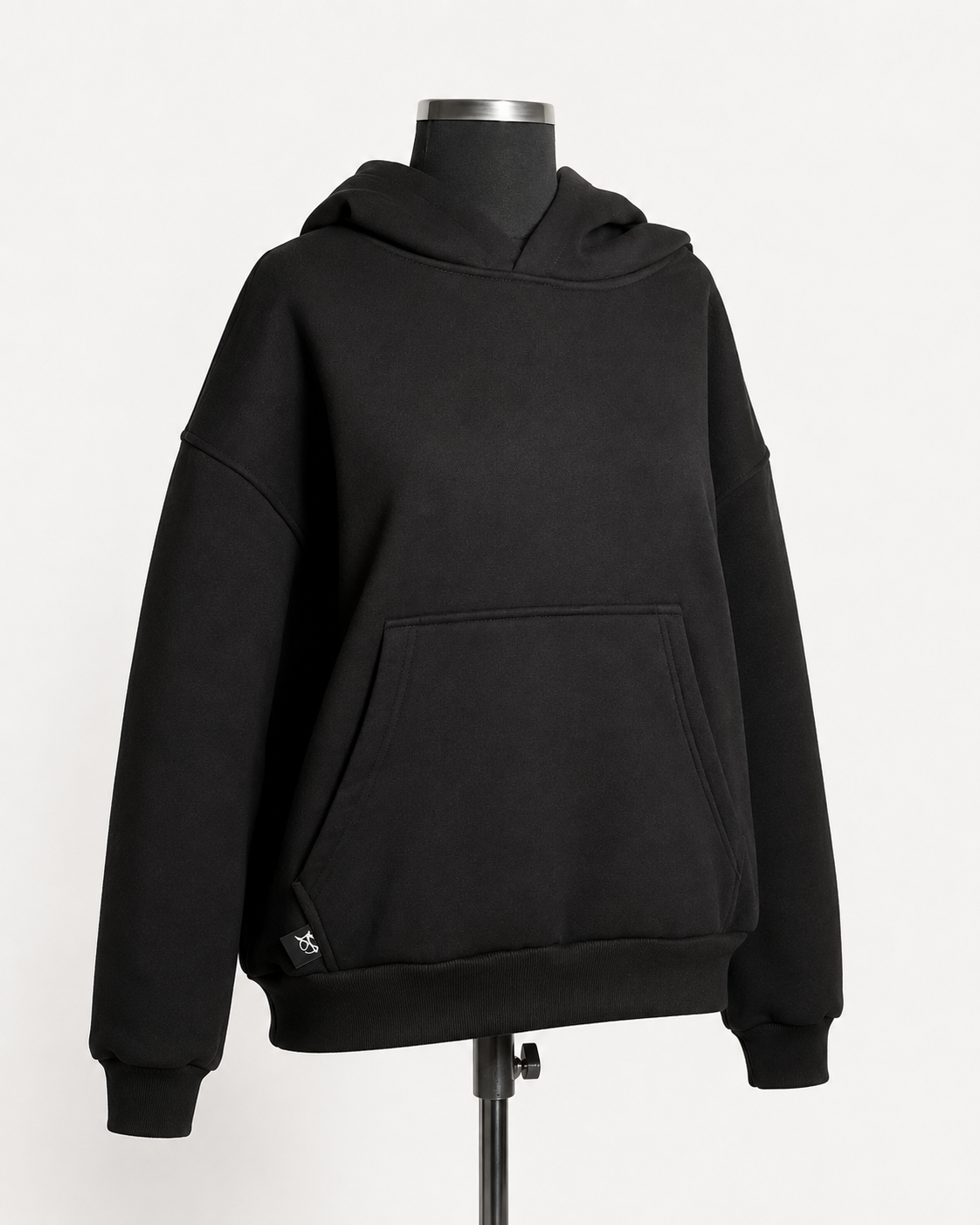Black Oversized Hoodie