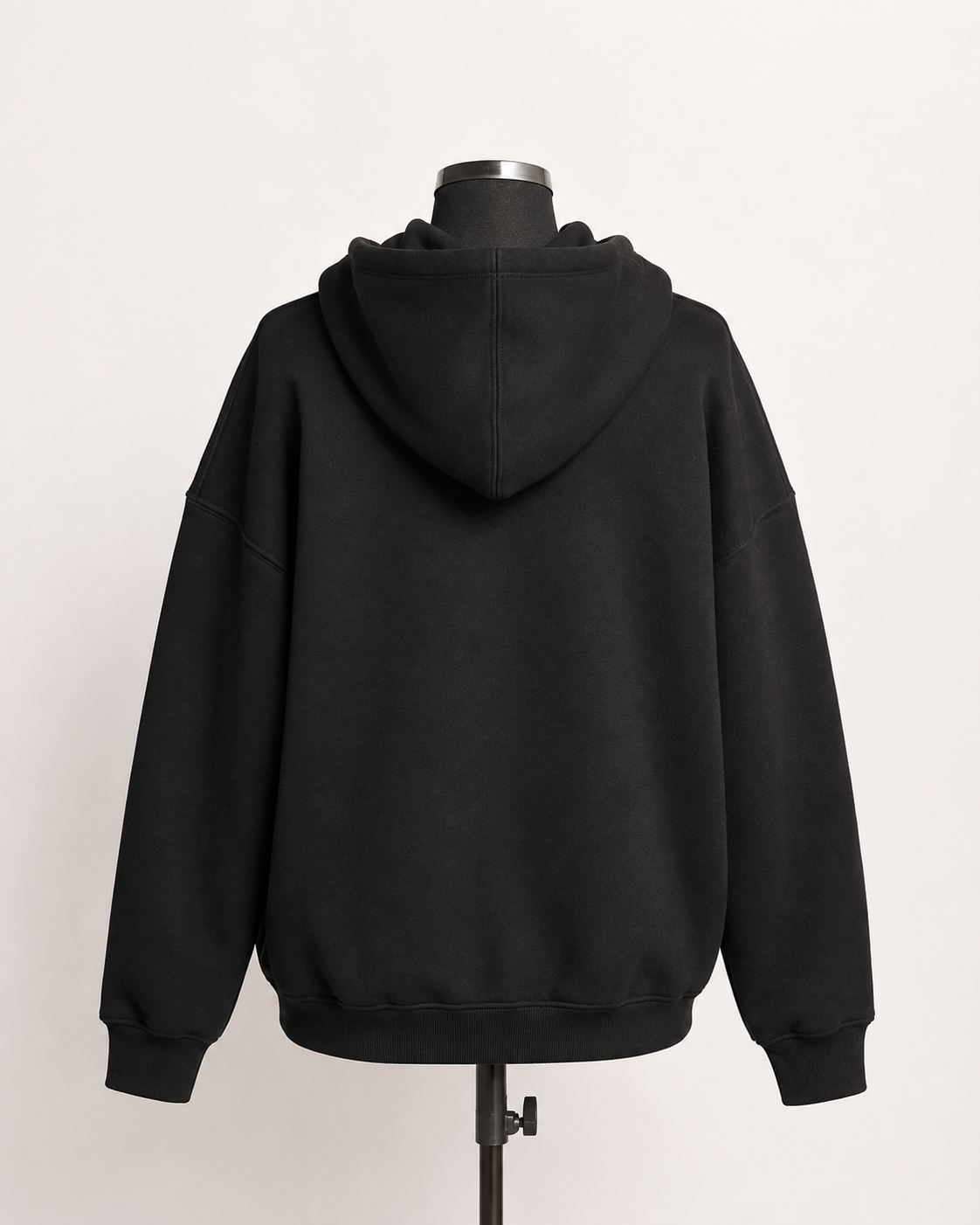 Black Oversized Hoodie